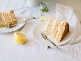 vegan limonlu kek