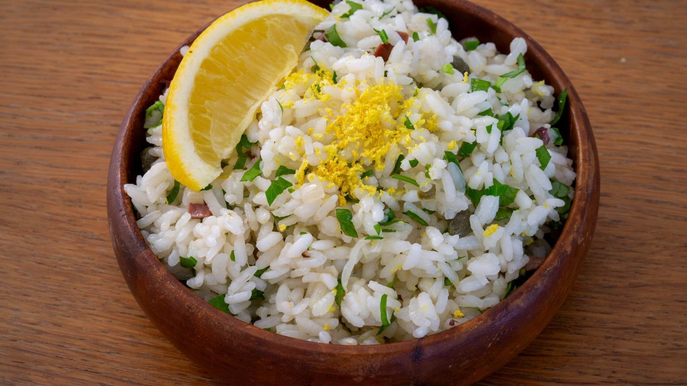 maydanozlu pirinç salatası