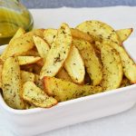 fırında patates ve elma